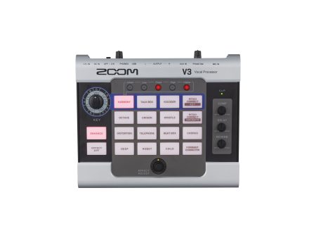 Zoom V3-ZOOM Multi Effects Vocal Processor Online Hot Sale