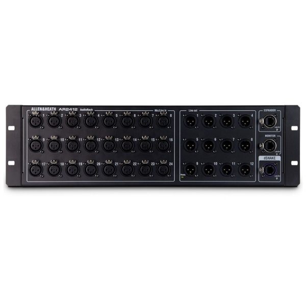 Allen & Heath GLD ALLE-GLD-AR2412 – 24×12 Audio Rack for QU Series Online Sale