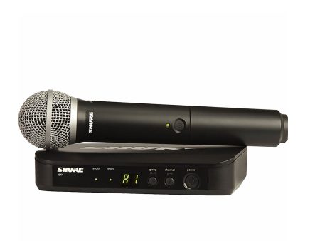 Shure BLX24E-PG58-M17 Wireless Vocal System with PG58 (662-686 MHz) Online