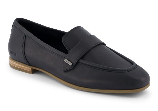 Lynette Loafer - Black Leather Online Hot Sale