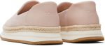 Jocelyn Espadrille Sneaker - Ballet Pink Suede Leather Supply