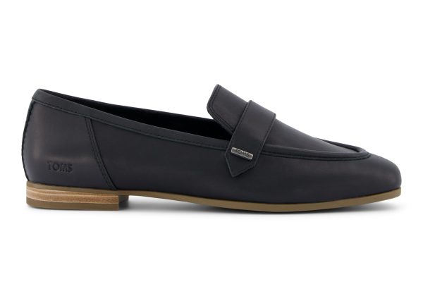 Lynette Loafer - Black Leather Online Hot Sale