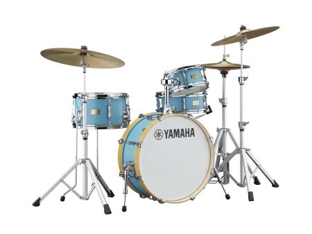 Yamaha D55-SBPOF4HMSG Stage Custom Hip Acoustic Drum Kit In Matte Surf Green Finish Online now