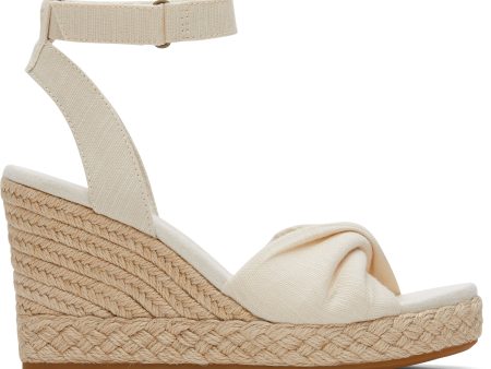 Marisela Wedge Sandal - Natural on Sale