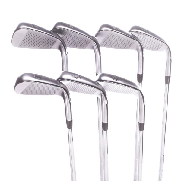 Ping I210 Steel Men s Left Irons 4-PW Green Dot Stiff - Dynamic Gold 120 S300 For Sale