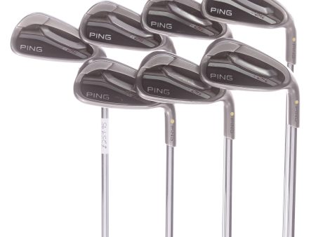 Ping G25 Steel Men s Right Irons 4-PW Yellow Dot Senior - Ping CFS SR Online Sale