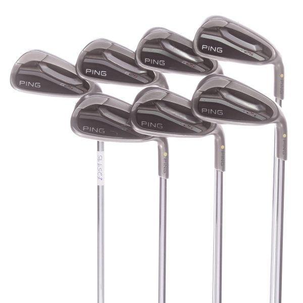 Ping G25 Steel Men s Right Irons 4-PW Yellow Dot Senior - Ping CFS SR Online Sale