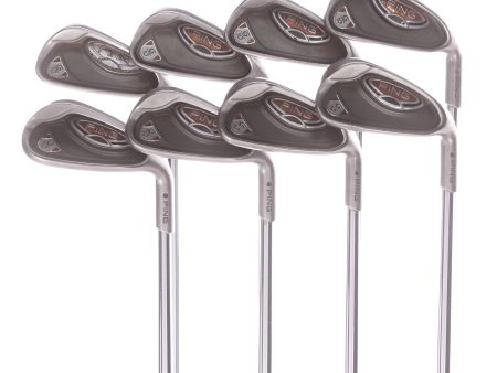 Ping G10 Steel Men s Right Irons 4-SW Black Dot Regular - Ping AWT R Fashion