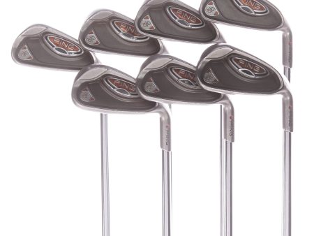 Ping G10 Steel Men s Right Irons 4-PW Red Dot Senior - Ping AWT SR Fashion