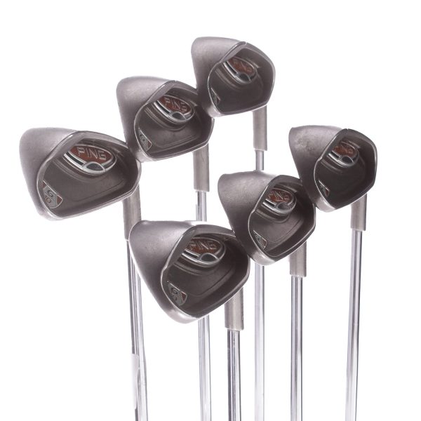 Ping G10 Steel Men s Right Irons 5-PW White Dot Stiff - Ping AWT S Online now