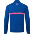 FootJoy Inset Stripe Chillout Pullover - Deep Blue Berry Online Hot Sale