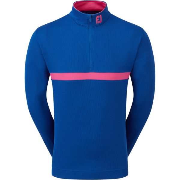 FootJoy Inset Stripe Chillout Pullover - Deep Blue Berry Online Hot Sale