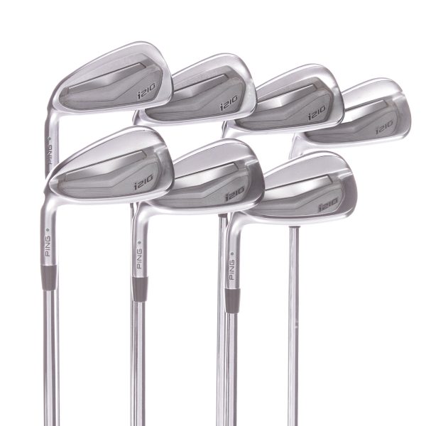 Ping I210 Steel Men s Left Irons 4-PW Green Dot Stiff - Dynamic Gold 120 S300 For Sale