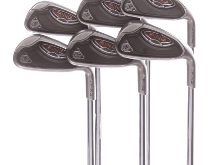 Ping G10 Steel Men s Right Irons 5-PW White Dot Stiff - Ping AWT S Online now