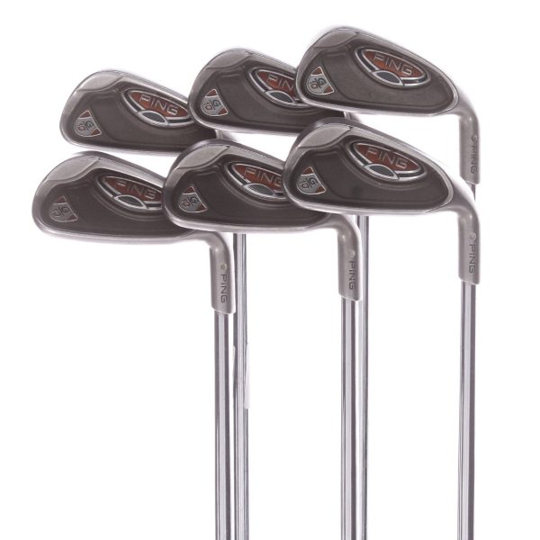 Ping G10 Steel Men s Right Irons 5-PW White Dot Stiff - Ping AWT S Online now